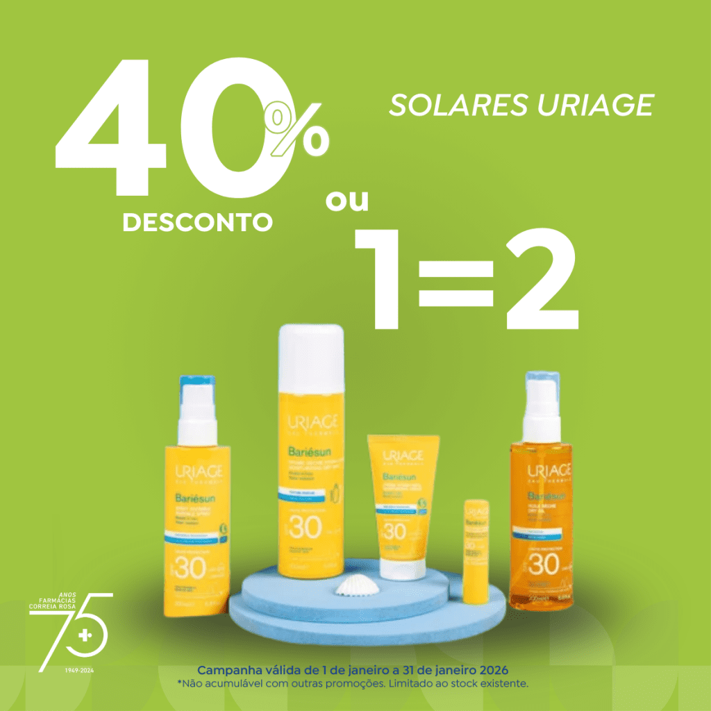 solares bariesun uriage nas farmácias correia rosa