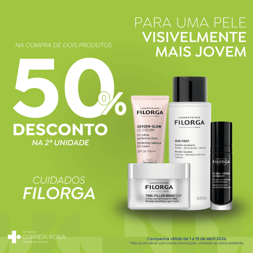 Como ter uma pele visivelmente mais jovem? Filorga nas Farmácias Correia Rosa Caldas da Rainha