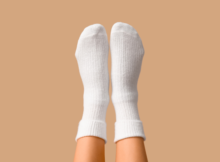 Meias respiráveis para eliminar mau odor Farmácias Correia Rosa Caldas da Rainha