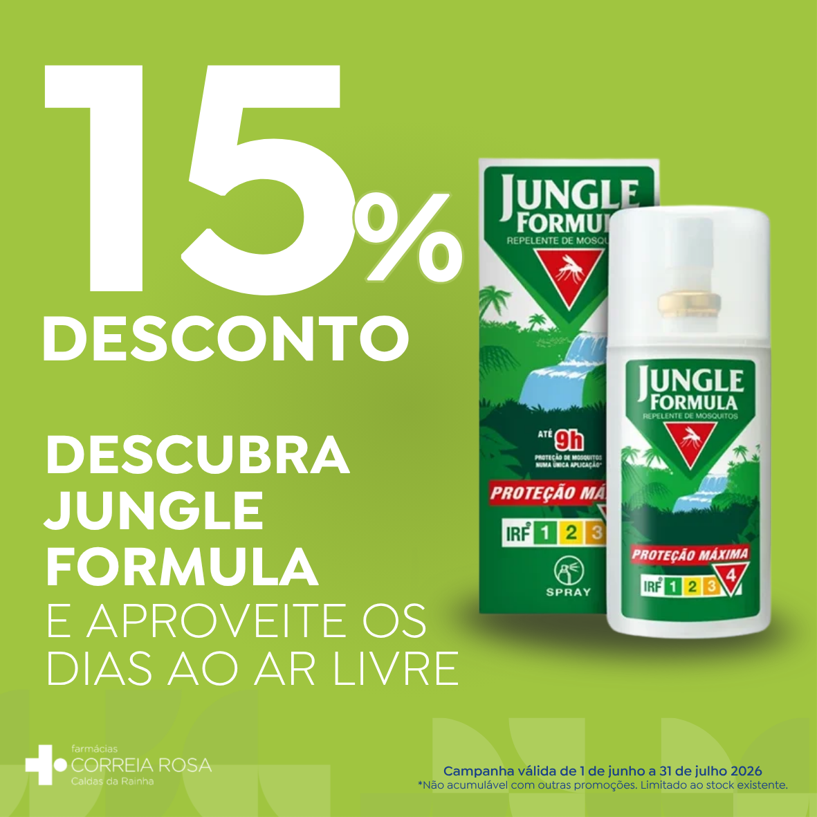 Como evitar mosquitos Farmácias Correia Rosa Caldas da Rainha